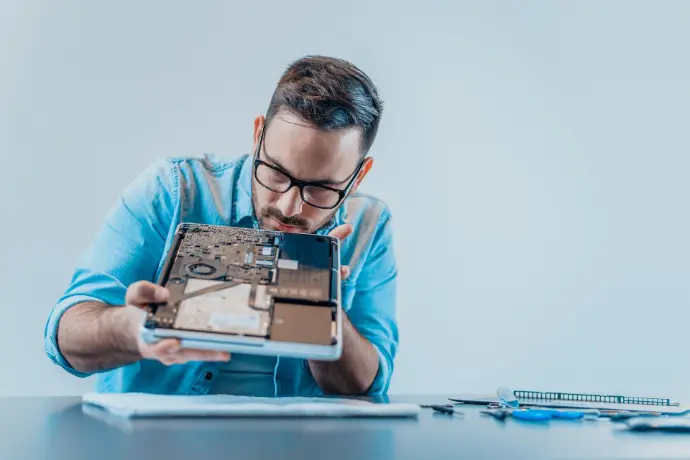 Vente de matériel informatique